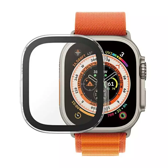 PanzerGlass Full Body Apple Watch Ultra 2 49mm D3O przezroczysty/transparent 3688