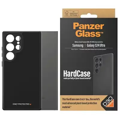 PanzerGlass HardCase Sam S24 Ultra S928 D3O 3xMilitary grade czarny/black 1218