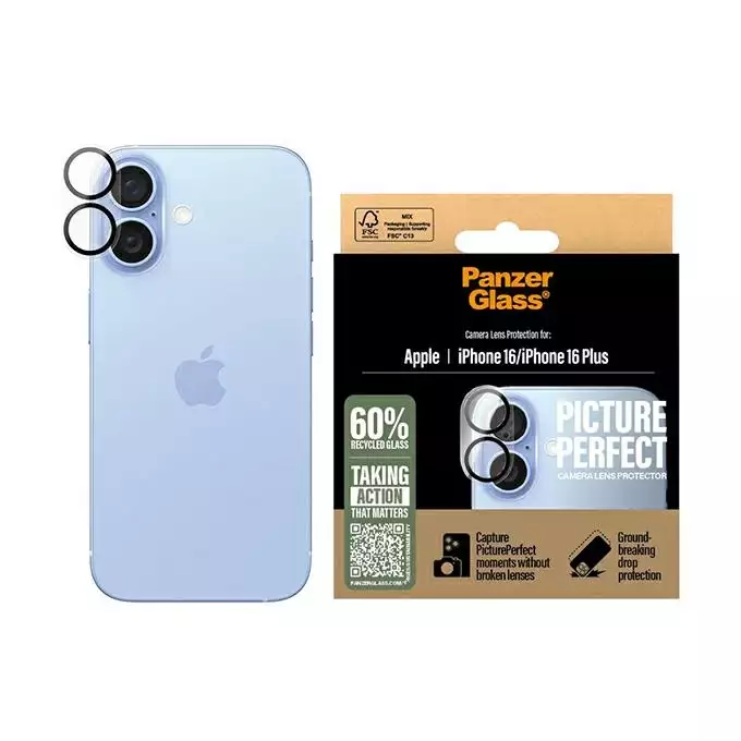 PanzerGlass PicturePerfect Lens Protector iPhone 16 6.1&quot; / 16 Plus 6.7&quot; 1279