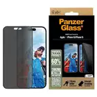 PanzerGlass Privacy Screen Protector iPhone 16 / 15 6.1&quot; Ultra-Wide Fit P2861