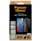 PanzerGlass Privacy Screen Protector iPhone 16 / 15 6.1&quot; Ultra-Wide Fit P2861