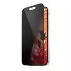 PanzerGlass Ultra-Wide Fit iPhone 15 Pro 6.1&quot; Privacy Screen Protection Easy Aligner Included P2810