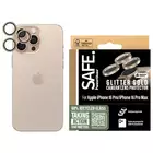 Szkło hartowane na obiektyw do iPhone 16 Pro  | 16 Pro Max SAFE by PanzerGlass złoty