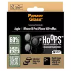 Szkło na obiektyw do iPhone 16 Pro / 16 Pro Max PanzerGlass Hoops czarny