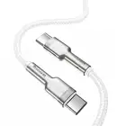 Baseus kabel Cafule Metal PD USB-C - USB-C 1,0 m biały 100W