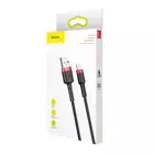 Baseus kabel Cafule USB - Lightning 1,0 m 2,4A czerwono-czarny