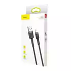 Baseus kabel Cafule USB - Lightning 1,0 m 2,4A szaro-czarny