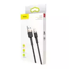 Baseus kabel Cafule USB - Lightning 1,0 m 2,4A złoto-czarny