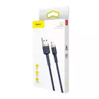 Baseus kabel Cafule USB - Lightning 1,0 m 2,4A złoto-niebieski