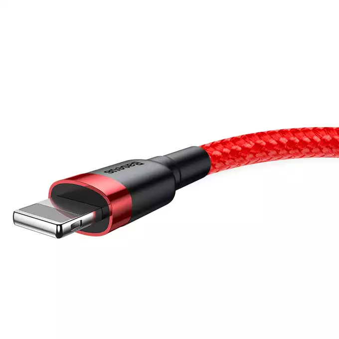 Baseus kabel Cafule USB - Lightning 1,0m 2,4A czerwony