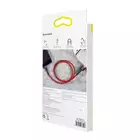 Baseus kabel Cafule USB - Lightning 1,0m 2,4A czerwony