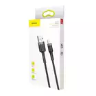 Baseus kabel Cafule USB - Lightning 2,0 m 1,5A szaro-czarny