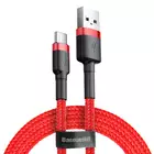 Baseus kabel Cafule USB - USB-C 3m 2A czerwony