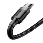 Baseus kabel Cafule USB - microUSB 0,5 m 2,4A szaro-czarny