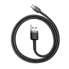 Baseus kabel Cafule USB - microUSB 0,5 m 2,4A szaro-czarny