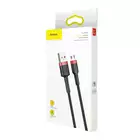 Baseus kabel Cafule USB - microUSB 1,0 m 2,4A czerwono-czarny