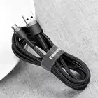 Baseus kabel Cafule USB - microUSB 2,0 m 1,5A szaro-czarny