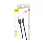 Baseus kabel Cafule USB - microUSB 2,0 m 1,5A szaro-czarny