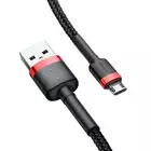 Baseus kabel Cafule USB - microUSB 3,0 m 1,5A czerwono-czarny