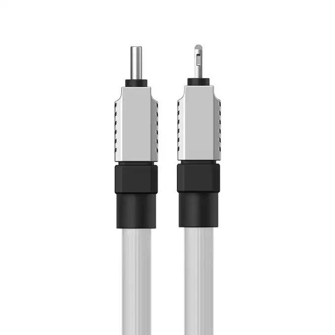 Baseus kabel CoolPlay USB-C - Lightning 1m 20W biały