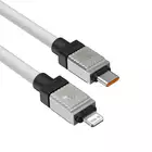 Baseus kabel CoolPlay USB-C - Lightning 1m 20W biały