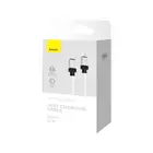 Baseus kabel CoolPlay USB-C - Lightning 1m 20W biały