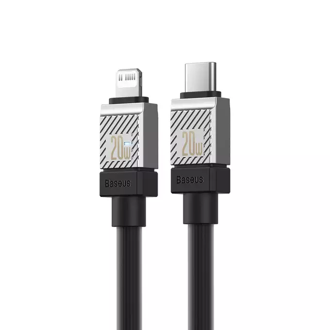 Baseus kabel CoolPlay USB-C - Lightning 1m 20W czarny