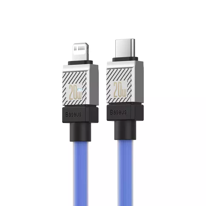 Baseus kabel CoolPlay USB-C - Lightning 1m 20W niebieski