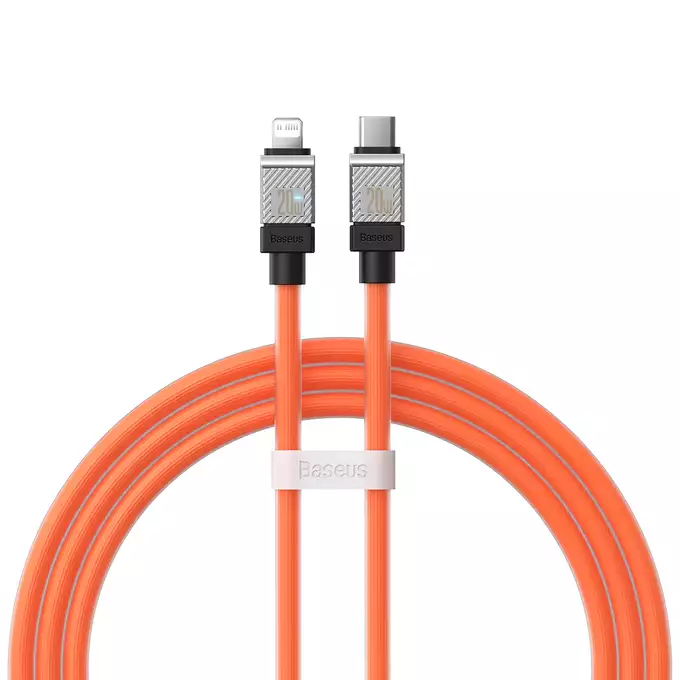 Baseus kabel CoolPlay USB-C - Lightning 1m 20W pomarańczowy