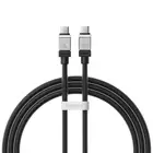 Baseus kabel CoolPlay USB-C - USB-C 1m 100W czarny