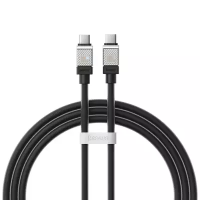 Baseus kabel CoolPlay USB-C - USB-C 1m 100W czarny