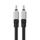 Baseus kabel CoolPlay USB-C - USB-C 1m 100W czarny