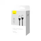 Baseus kabel CoolPlay USB-C - USB-C 1m 100W czarny