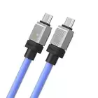 Baseus kabel CoolPlay USB-C - USB-C 1m 100W niebieski