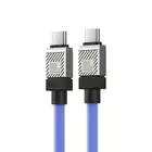 Baseus kabel CoolPlay USB-C - USB-C 1m 100W niebieski