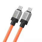 Baseus kabel CoolPlay USB-C - USB-C 1m 100W pomarańczowy