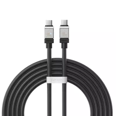 Baseus kabel CoolPlay USB-C - USB-C 2m 100W czarny