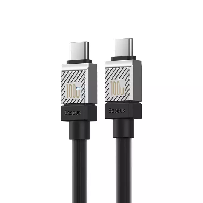 Baseus kabel CoolPlay USB-C - USB-C 2m 100W czarny