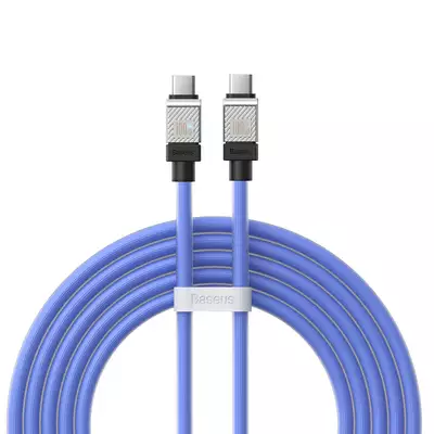 Baseus kabel CoolPlay USB-C - USB-C 2m 100W niebieski