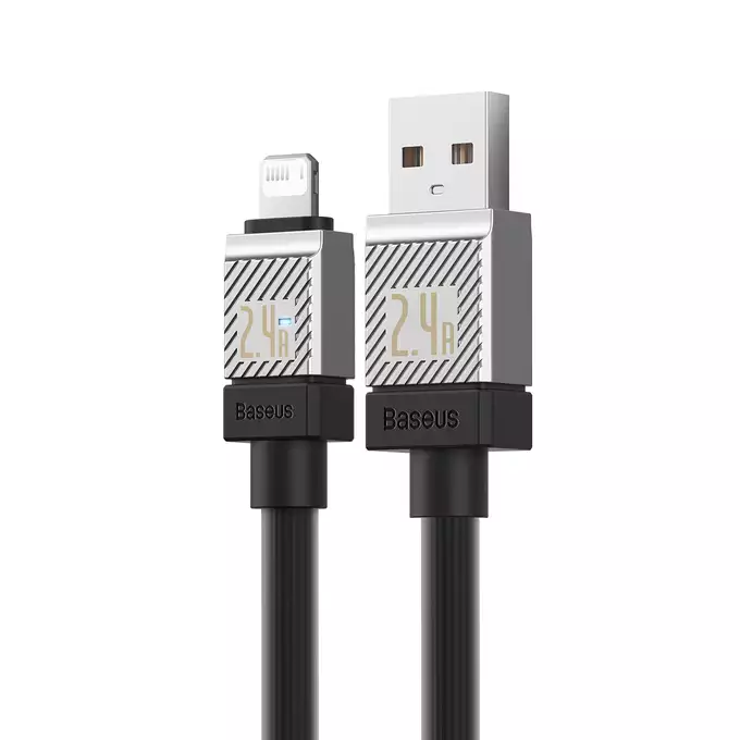 Baseus kabel CoolPlay USB - Lightning 1m 2,4A czarny