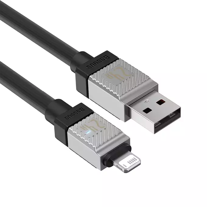 Baseus kabel CoolPlay USB - Lightning 1m 2,4A czarny