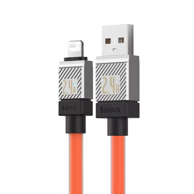 Baseus kabel CoolPlay USB - Lightning 1m 2,4A pomarańczowy