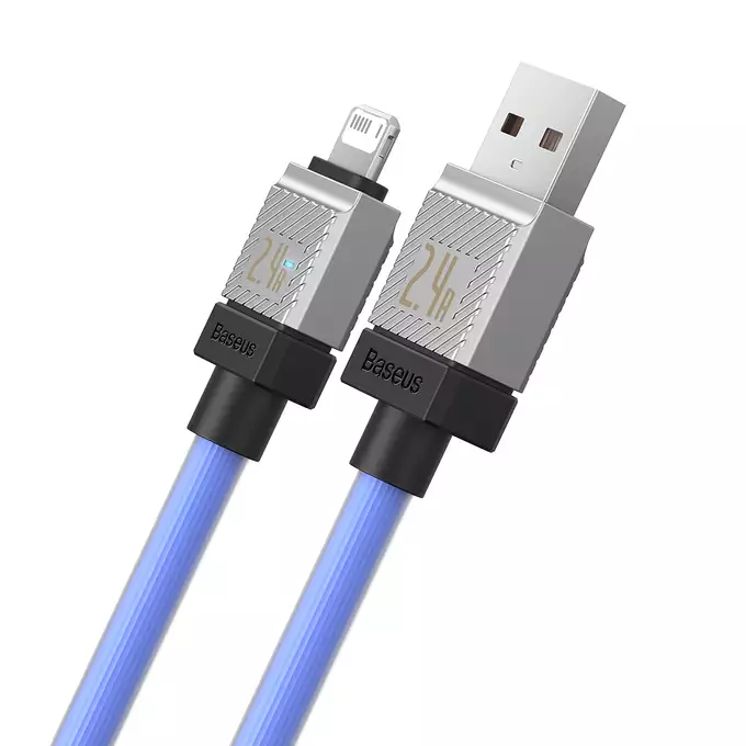 Baseus kabel CoolPlay USB - Lightning 2m 2,4A niebieski