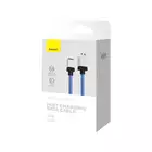 Baseus kabel CoolPlay USB - Lightning 2m 2,4A niebieski