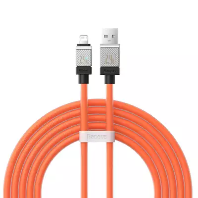 Baseus kabel CoolPlay USB - Lightning 2m 2,4A pomarańczowy