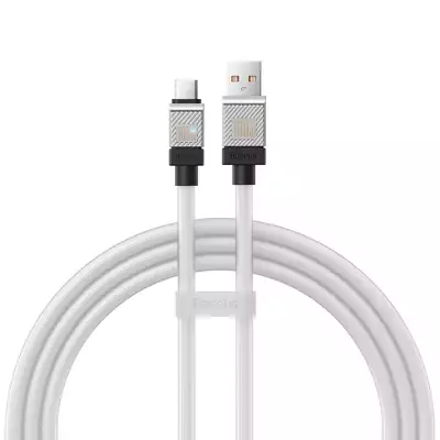 Baseus kabel CoolPlay USB - USB-C 1m 100W biały