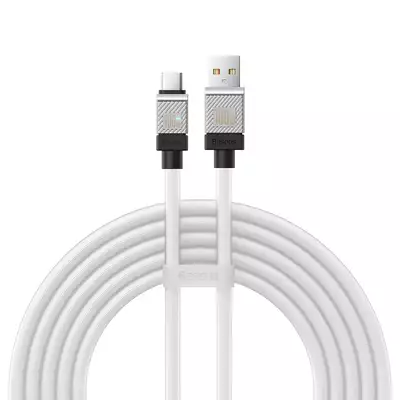 Baseus kabel CoolPlay USB - USB-C 2m 100W biały