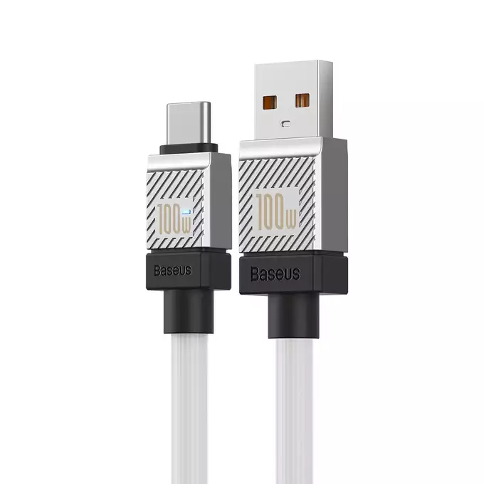 Baseus kabel CoolPlay USB - USB-C 2m 100W biały