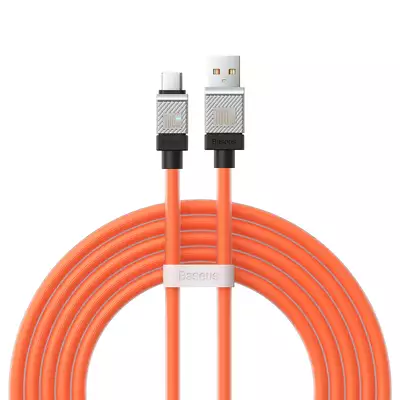 Baseus kabel CoolPlay USB - USB-C 2m 100W pomarańczowy