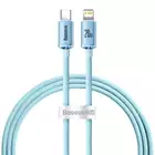 Baseus kabel Crystal Shine USB-C - Lightning 1,2 m 20W jasno-niebieski